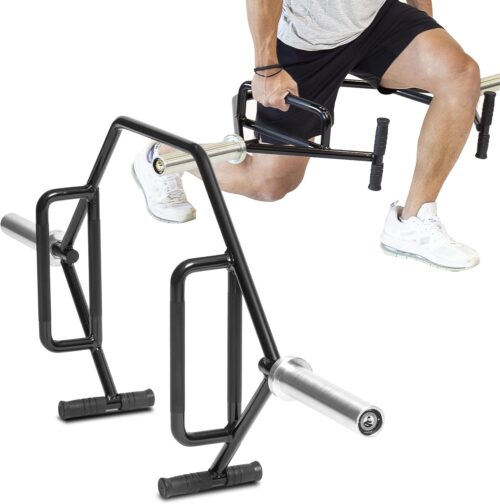 Trap Bar [Bells of Steel] Premium Hex Bar Deadlift | Open-Ended Frame Trap Bars for Weight Lifting, Gym Equipment for Home and Commercial | Built-in Deadlift Jack & Rotating Sleeves – 700lb Capacity