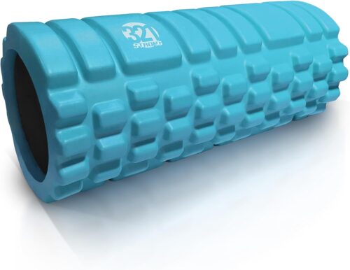 321 STRONG Foam Roller – Medium Density Deep Tissue Massager for Muscle Massage and Myofascial Trigger Point Release, with 4K eBook