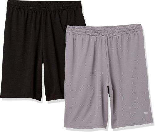 Amazon Essentials Men’s Performance Tech Loose-Fit Lightweight Shorts (Available in Big & Tall), Pack of 2