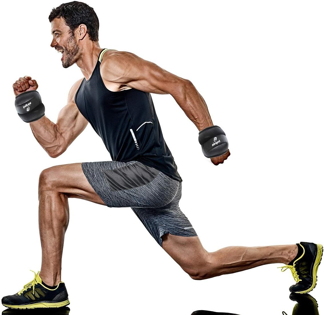 Ankle Weights for Women, Men and Kids - 1/2/3/4/6/8/10/12/15/20 LBS 1 Pair Strength Training Wrist/Leg/Arm Weight with Adjustable Strap for Jogging, Gymnastics, Aerobics, Physical Therapy - Image 8