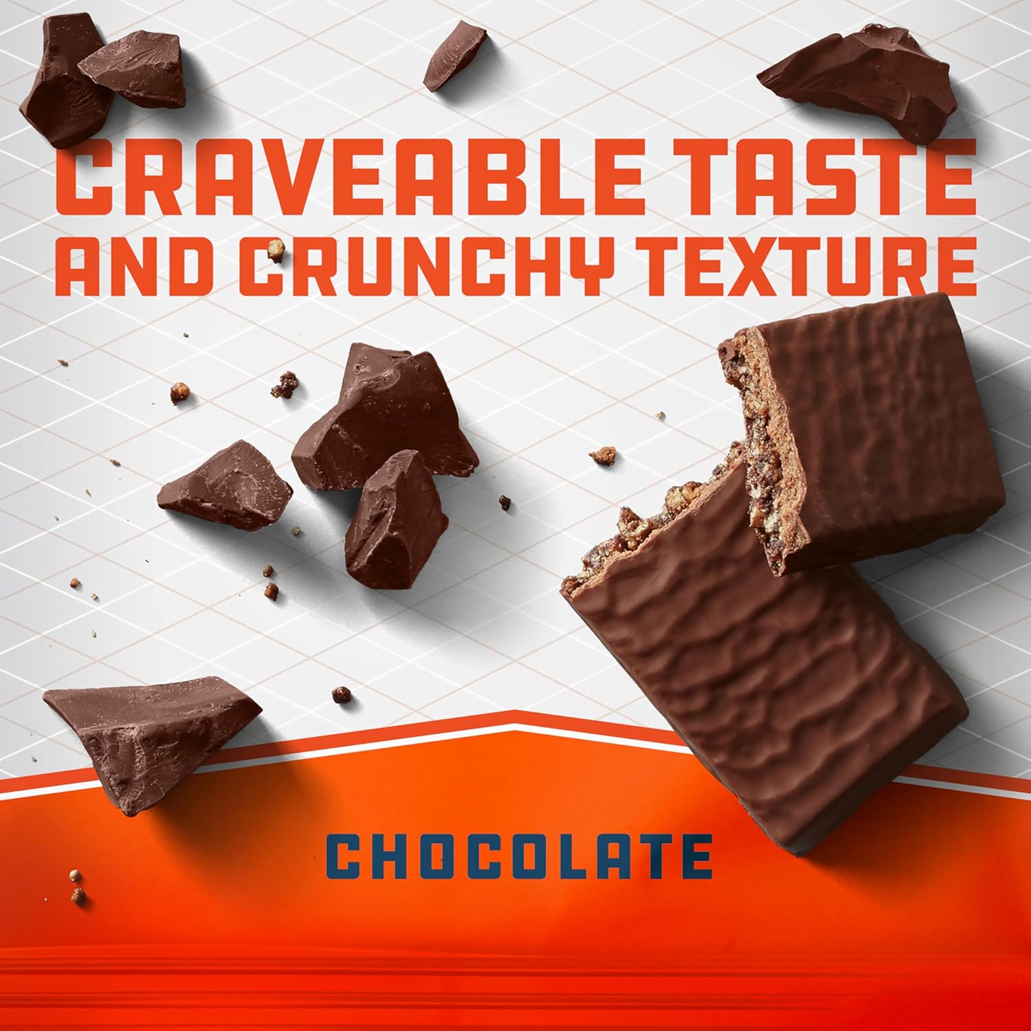 CLIF Builders - Chocolate Flavor - Protein Bars - Gluten-Free - Non-GMO - Low Glycemic - 20g Protein - 2.4 oz. (12 Count) - Image 4