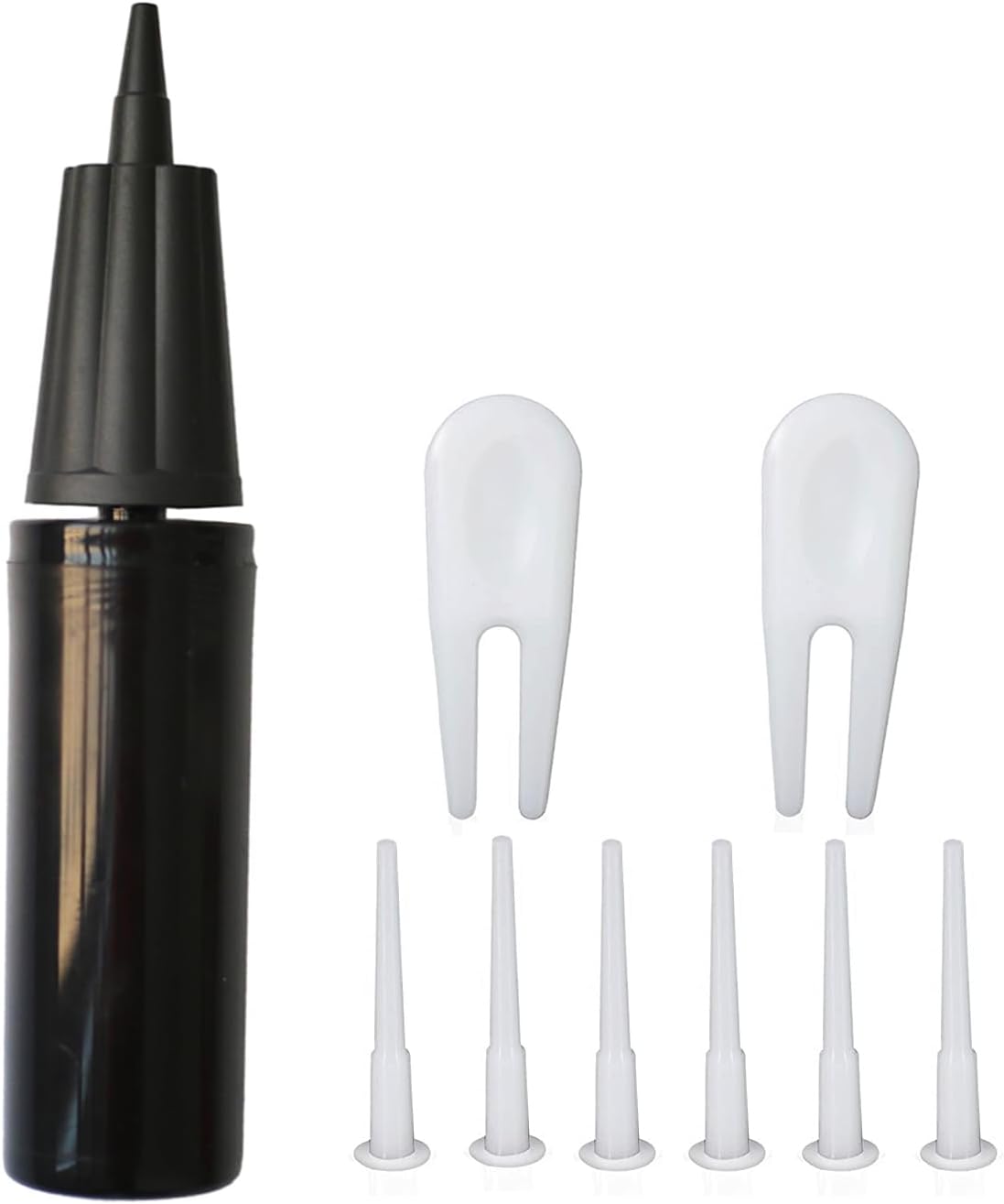 Hand Air Pump,Two-Way Hand Yoga Ball Pump, 9 Inch Double Action Hand Pump Inflator for Exercise Balls, Swimming Ring,Balloons and Inflatable Balls - Image 2