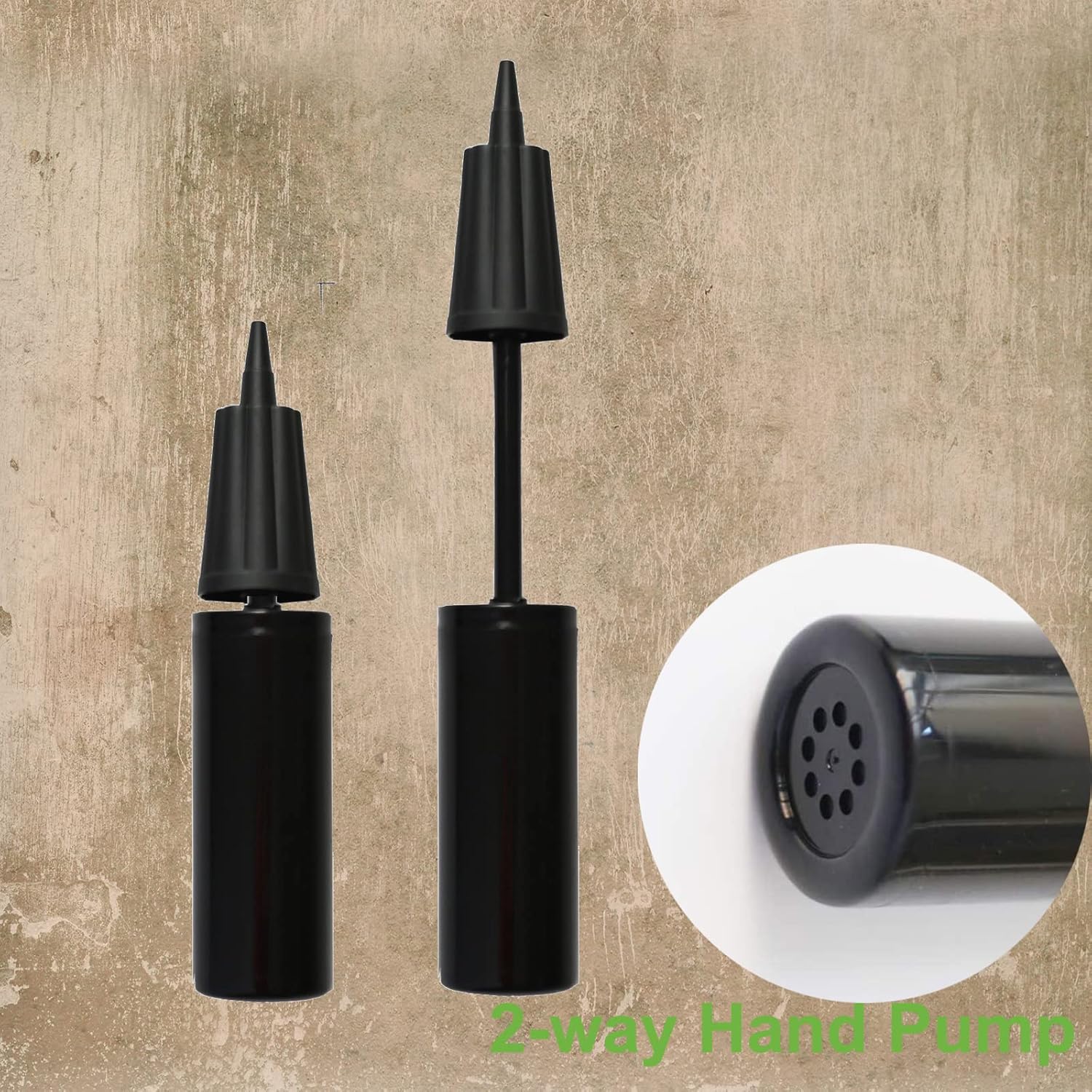 Hand Air Pump,Two-Way Hand Yoga Ball Pump, 9 Inch Double Action Hand Pump Inflator for Exercise Balls, Swimming Ring,Balloons and Inflatable Balls - Image 8